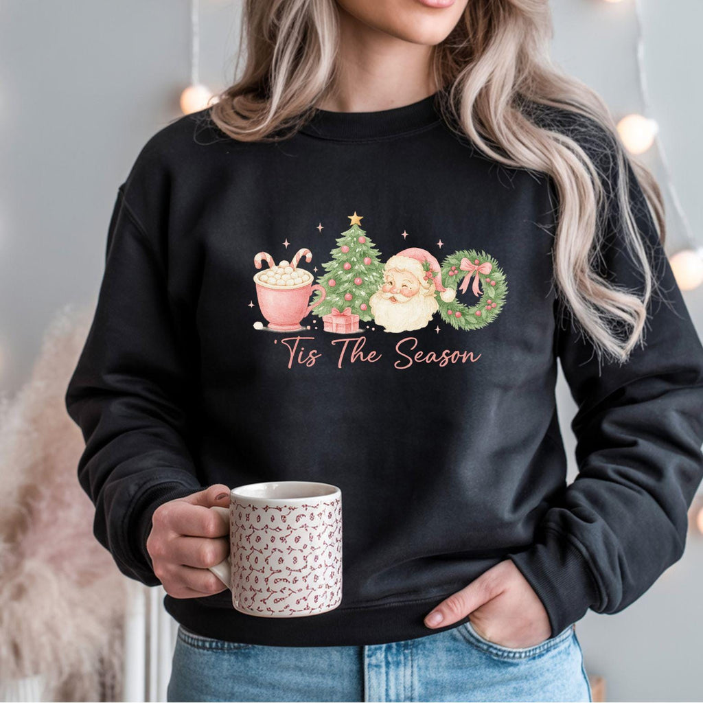 Tis The Season Christmas Sweatshirt: Crewneck Sweater Weather