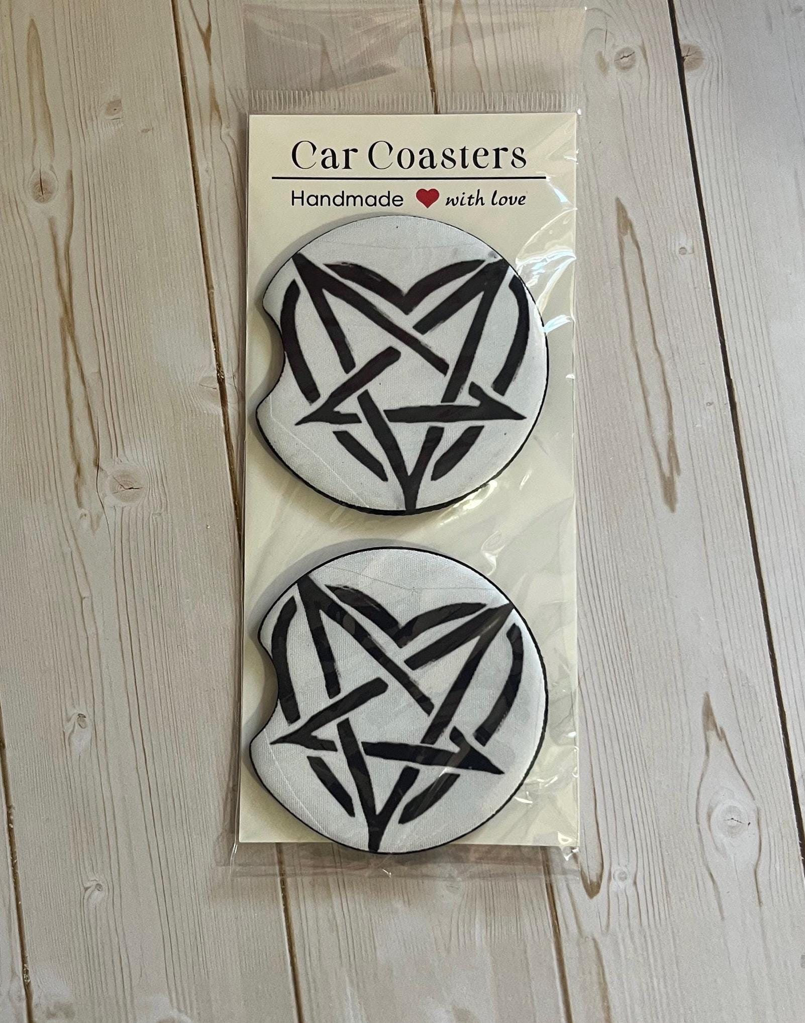 Witchy Car Coasters- Protection Set