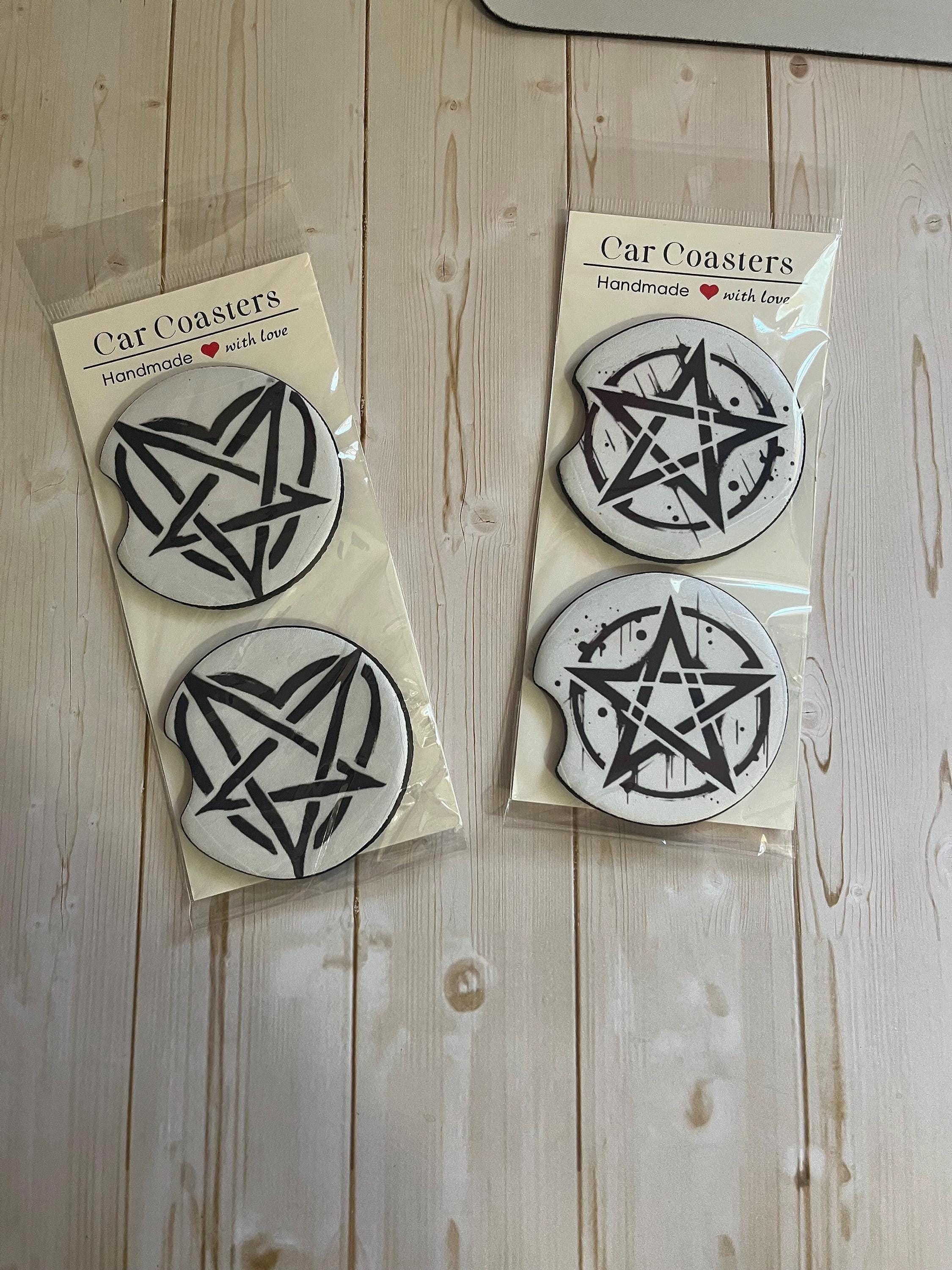 Witchy Car Coasters- Protection Set