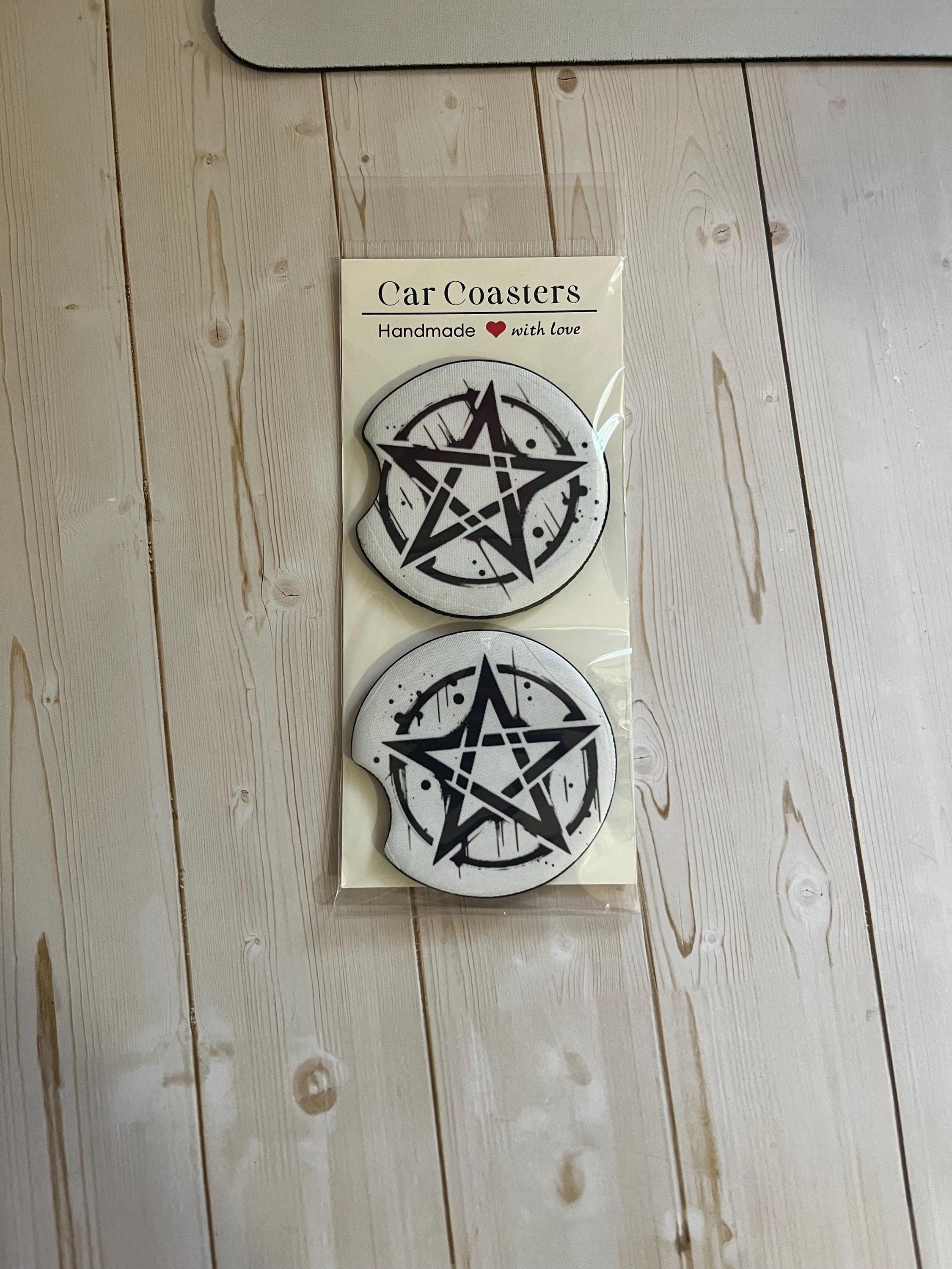 Witchy Car Coasters- Protection Set