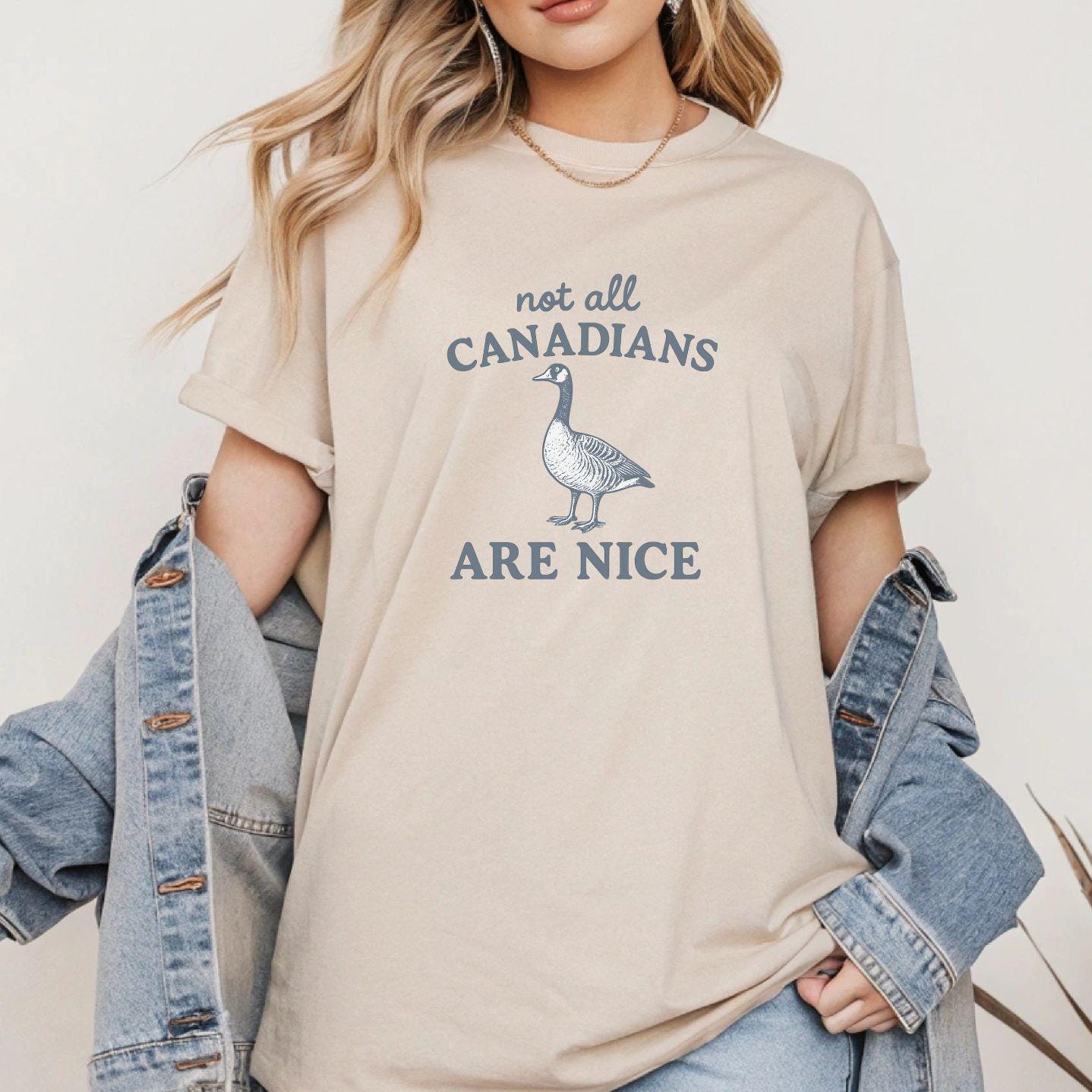 Not All Canadians Are Nice Canada Goose Tshirt