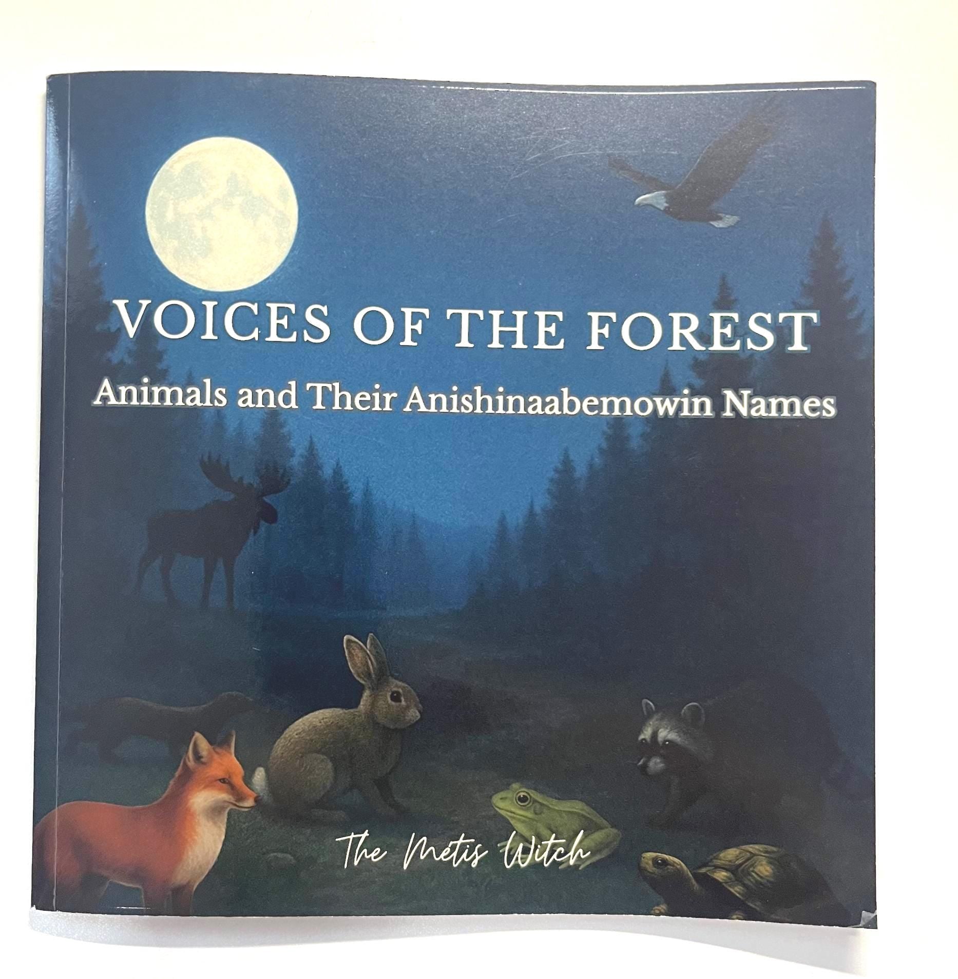 Anishinaabemowin Animal Names Book: Indigenous Learning, Métis Witch