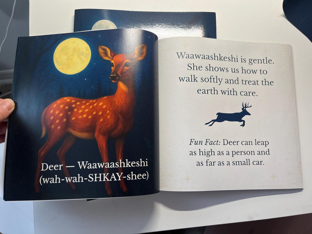 Anishinaabemowin Animal Names Book: Indigenous Learning, Métis Witch