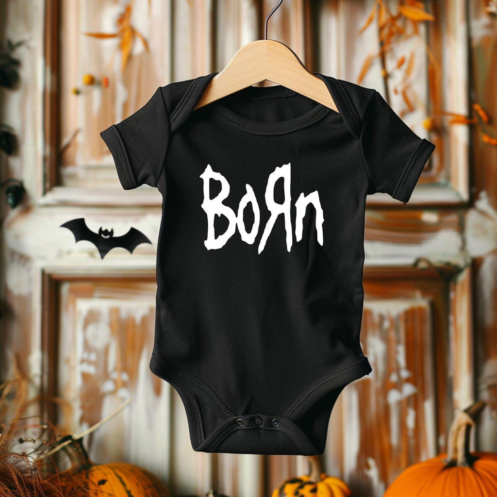 Born SVG PNG: Metal Fans Baby Design (Digital Download)