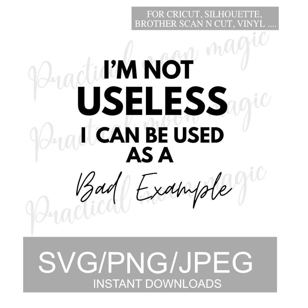 I'm Not Useless / Bad Example  (Digital Download)