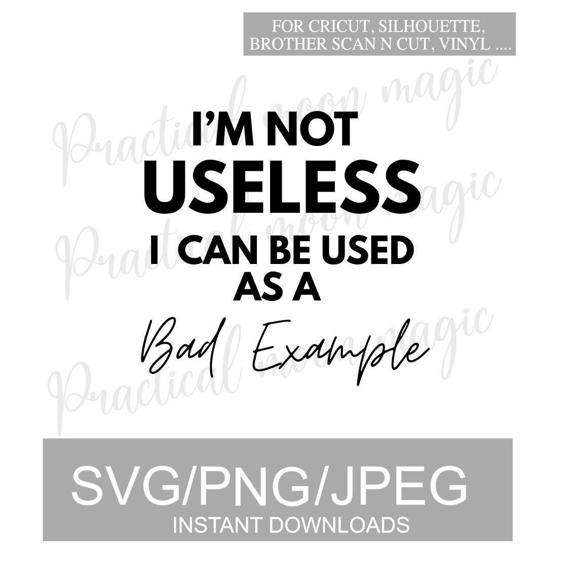 I'm Not Useless / Bad Example  (Digital Download)