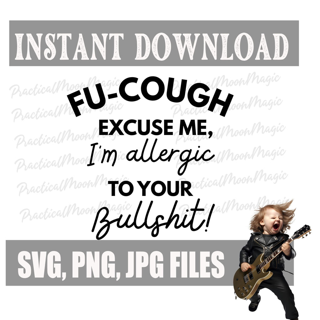 FuCough Design (DIGITAL DOWNLOAD)