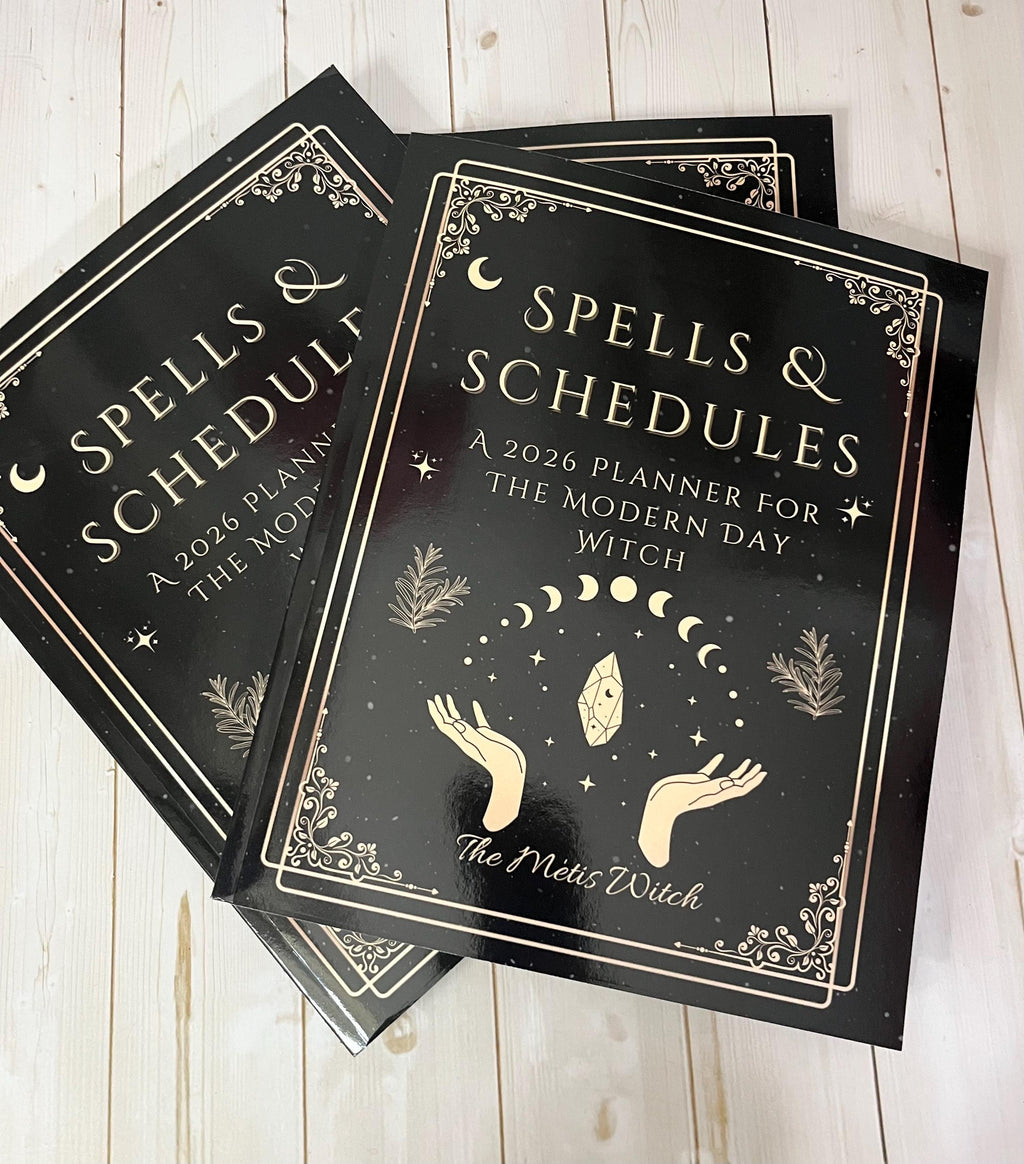 Spells & Schedules 2026 Planner For The Modern Day Witch 170 Pages Fillable Planner