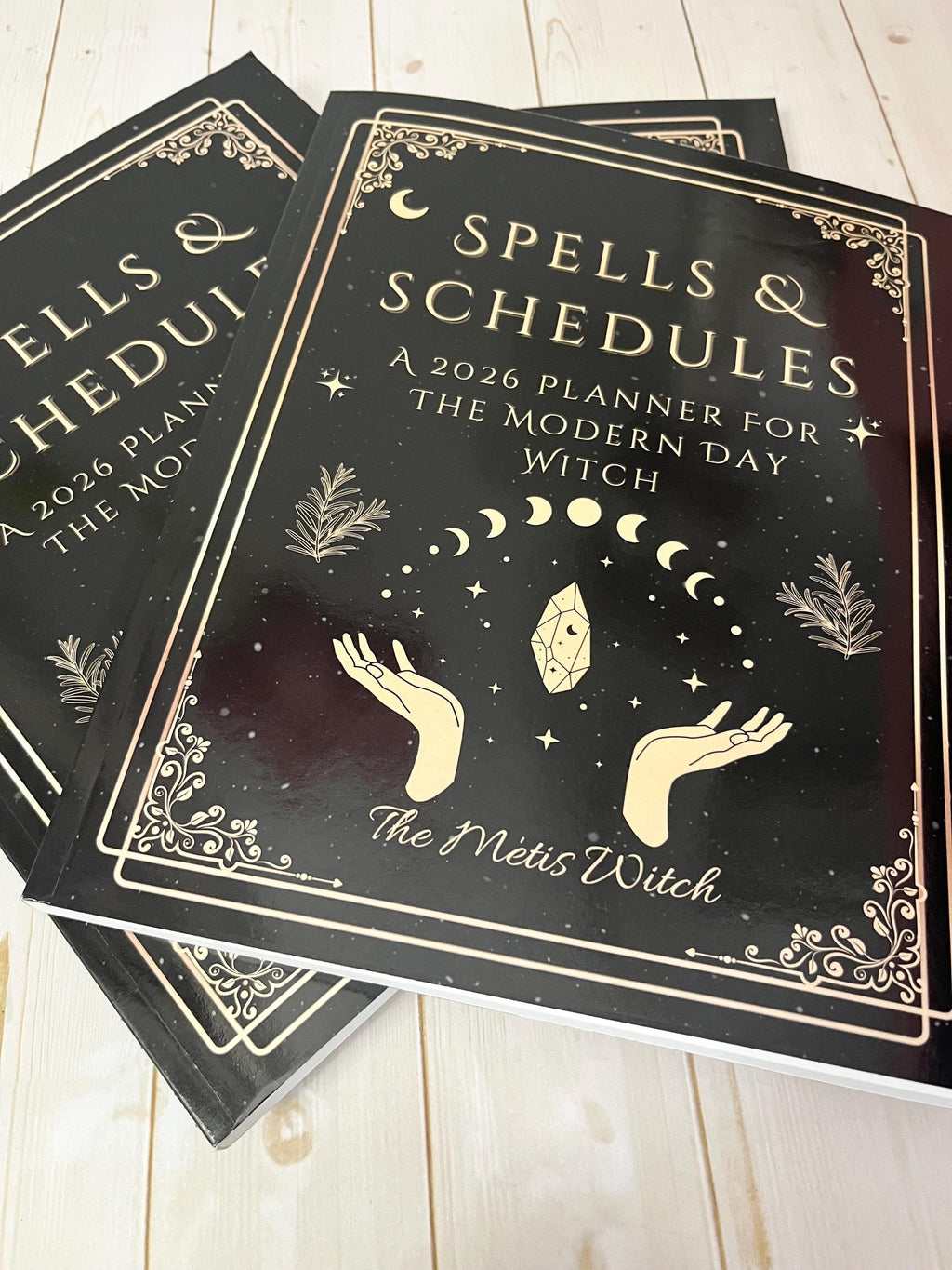 Spells & Schedules 2026 Planner For The Modern Day Witch 170 Pages Fillable Planner