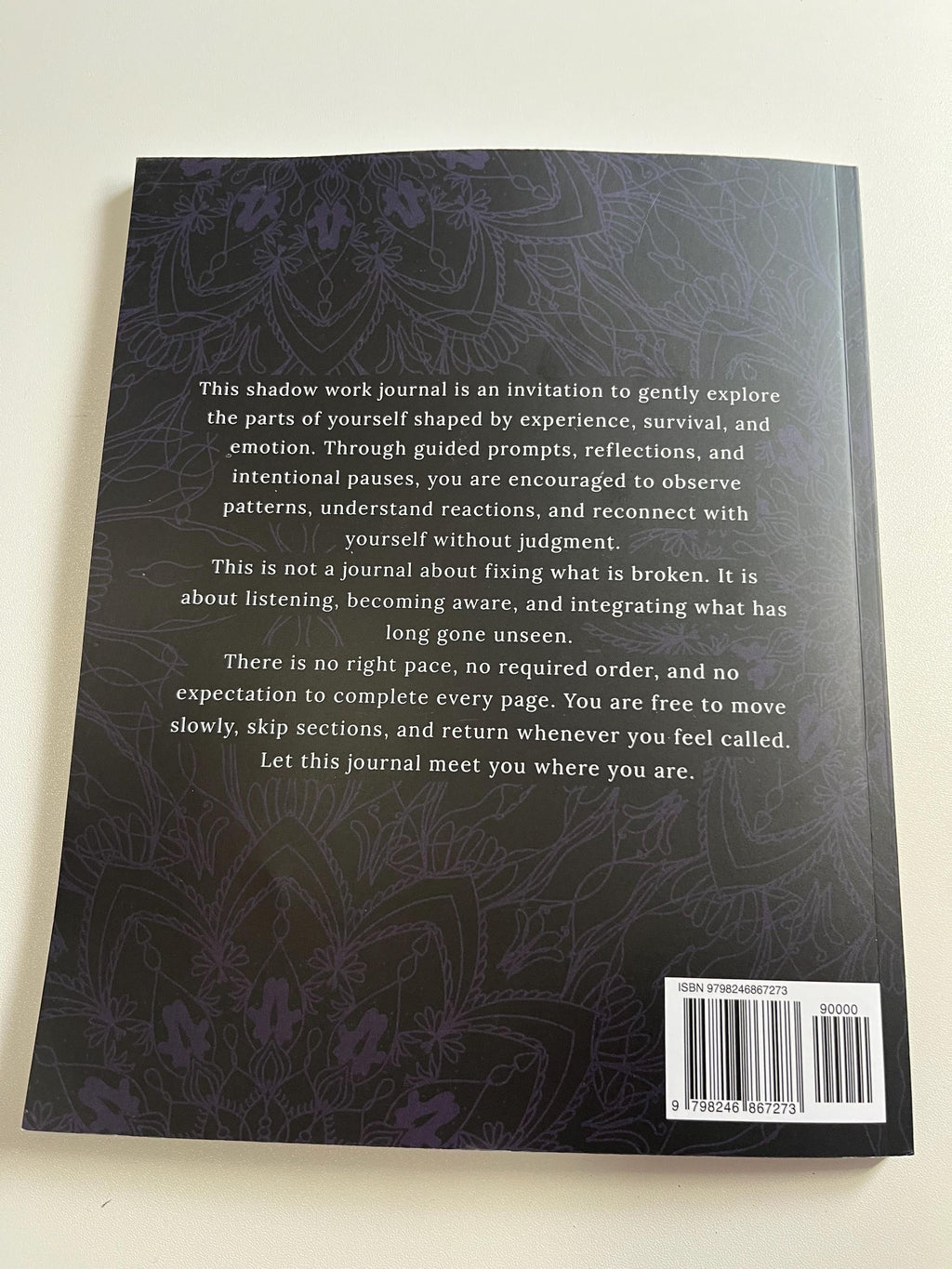A Gentle Guide To Shadowwork- Reflection Journal