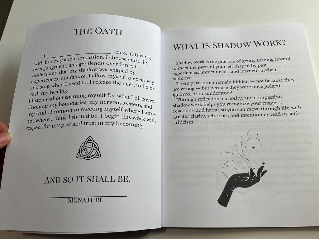 A Gentle Guide To Shadowwork- Reflection Journal