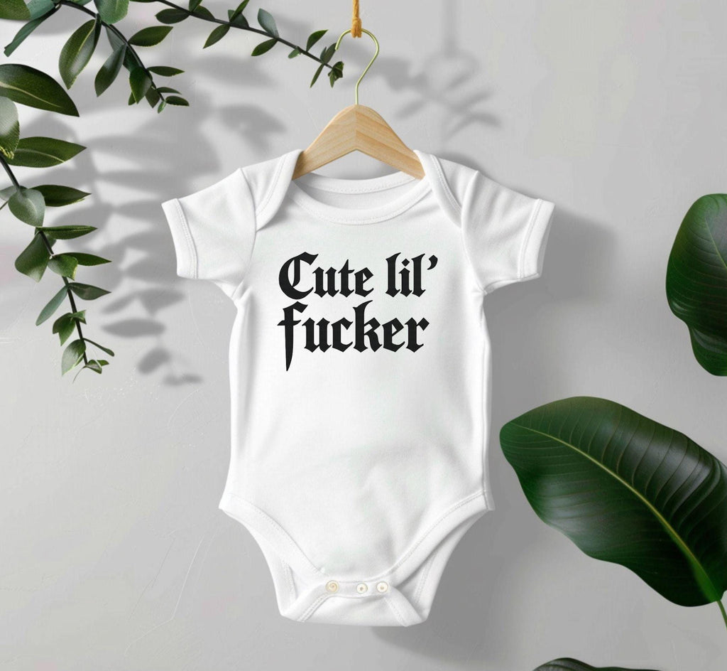 Cute Lil Fucker Baby Bodysuit