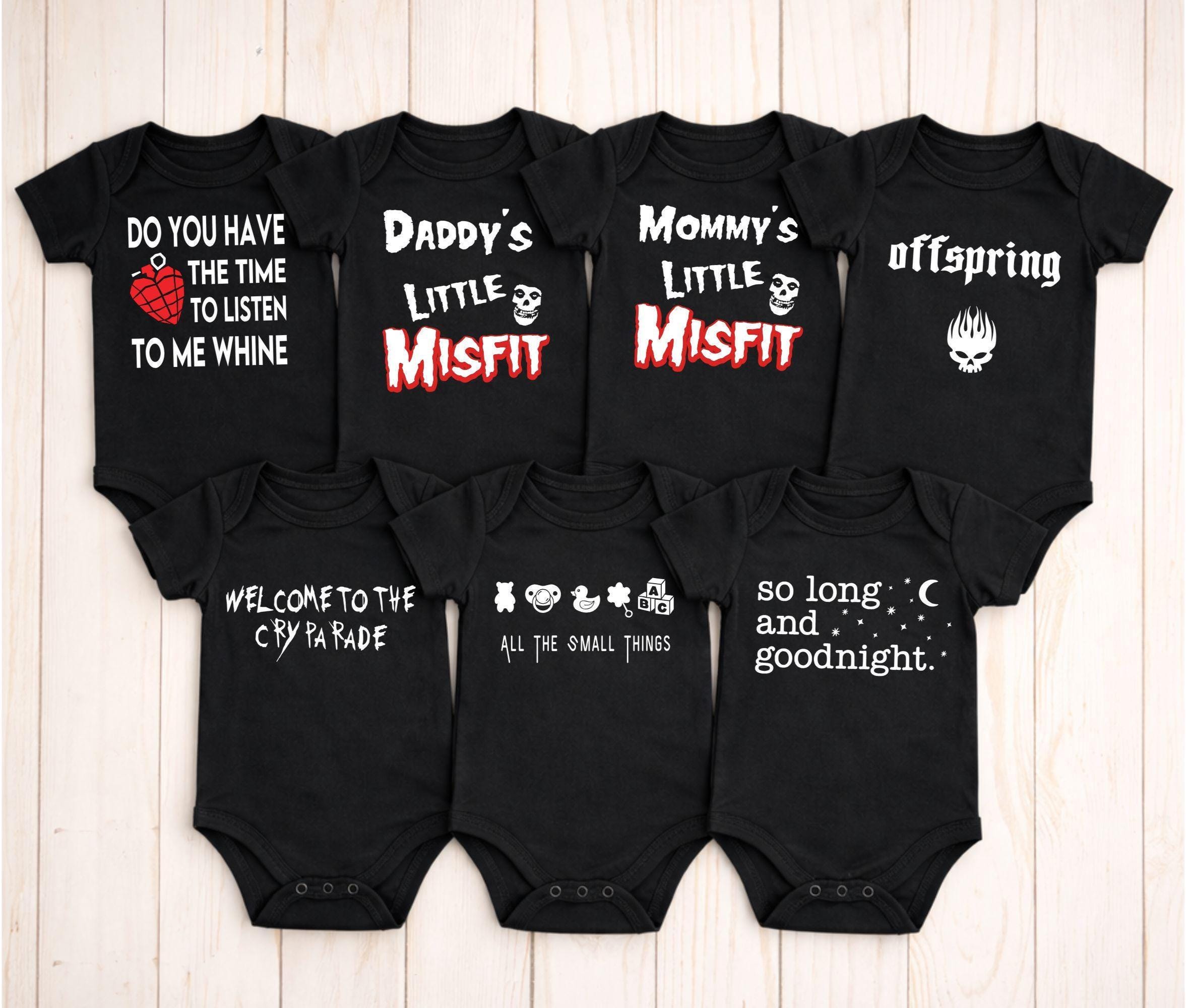 Punk Baby Bodysuit Bundle – 7 Pack