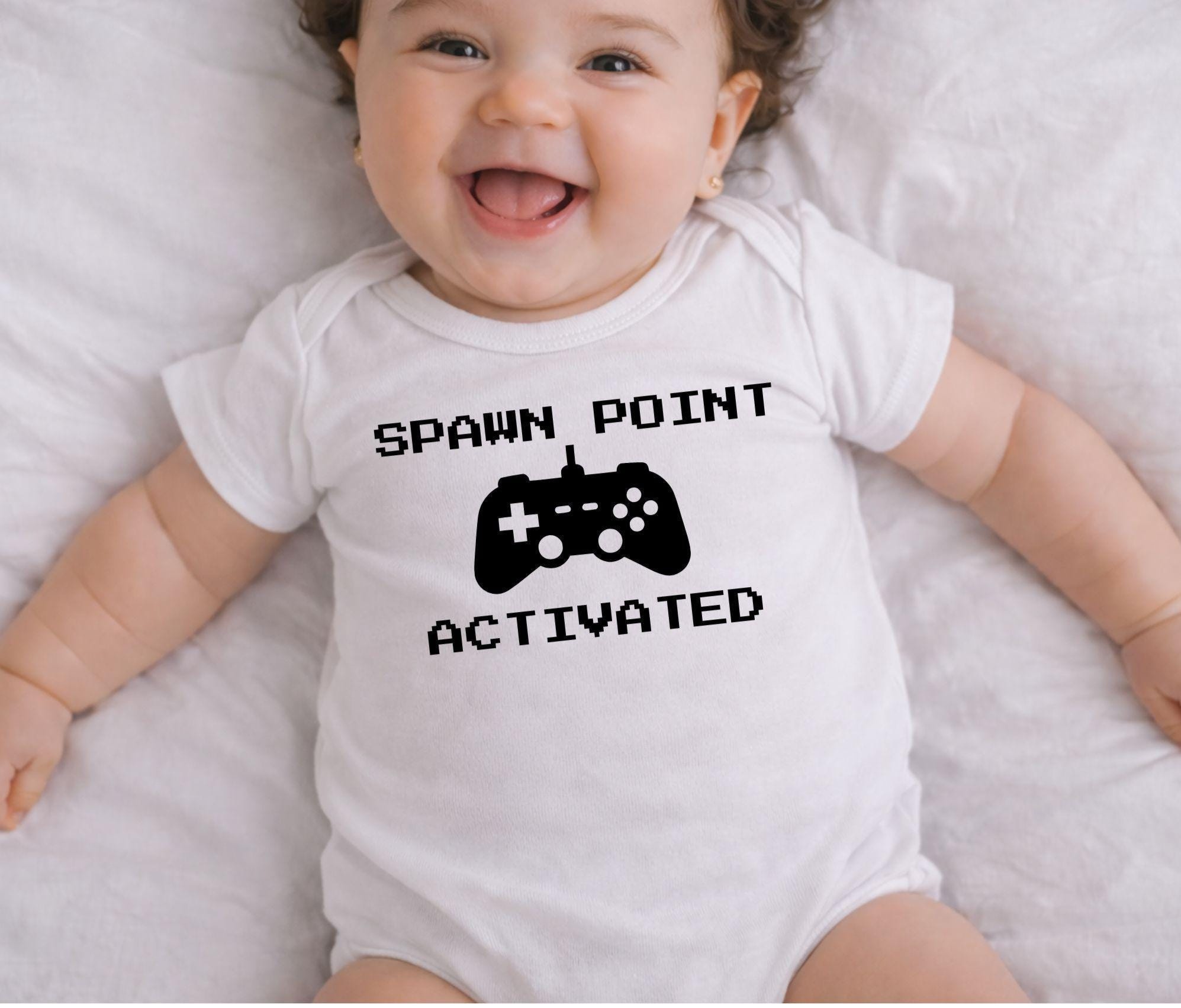 Spawn Point Activated Baby Bodysuit