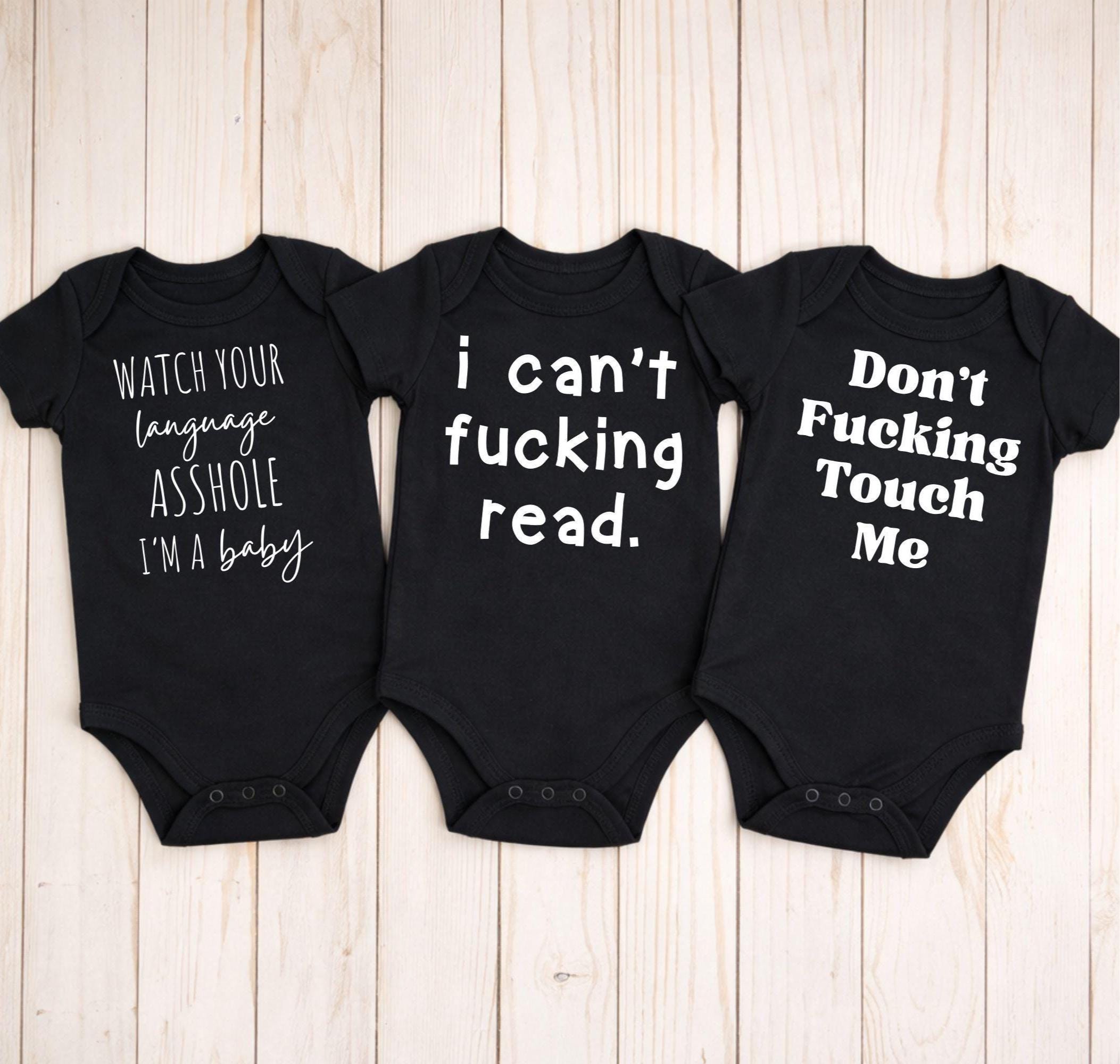 Funny Baby 3 Bodysuit Bundle
