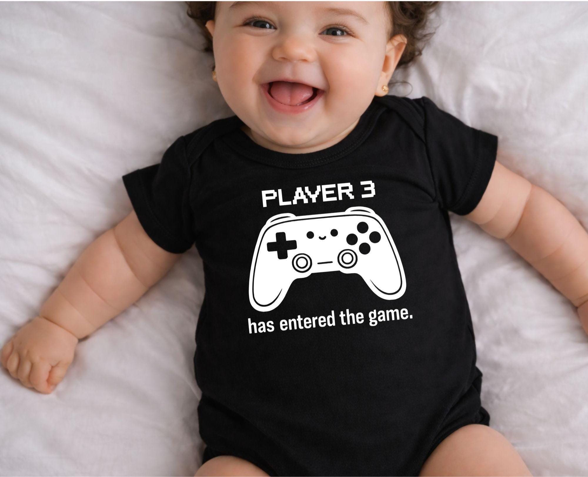 Player 3 Baby Bodysuit