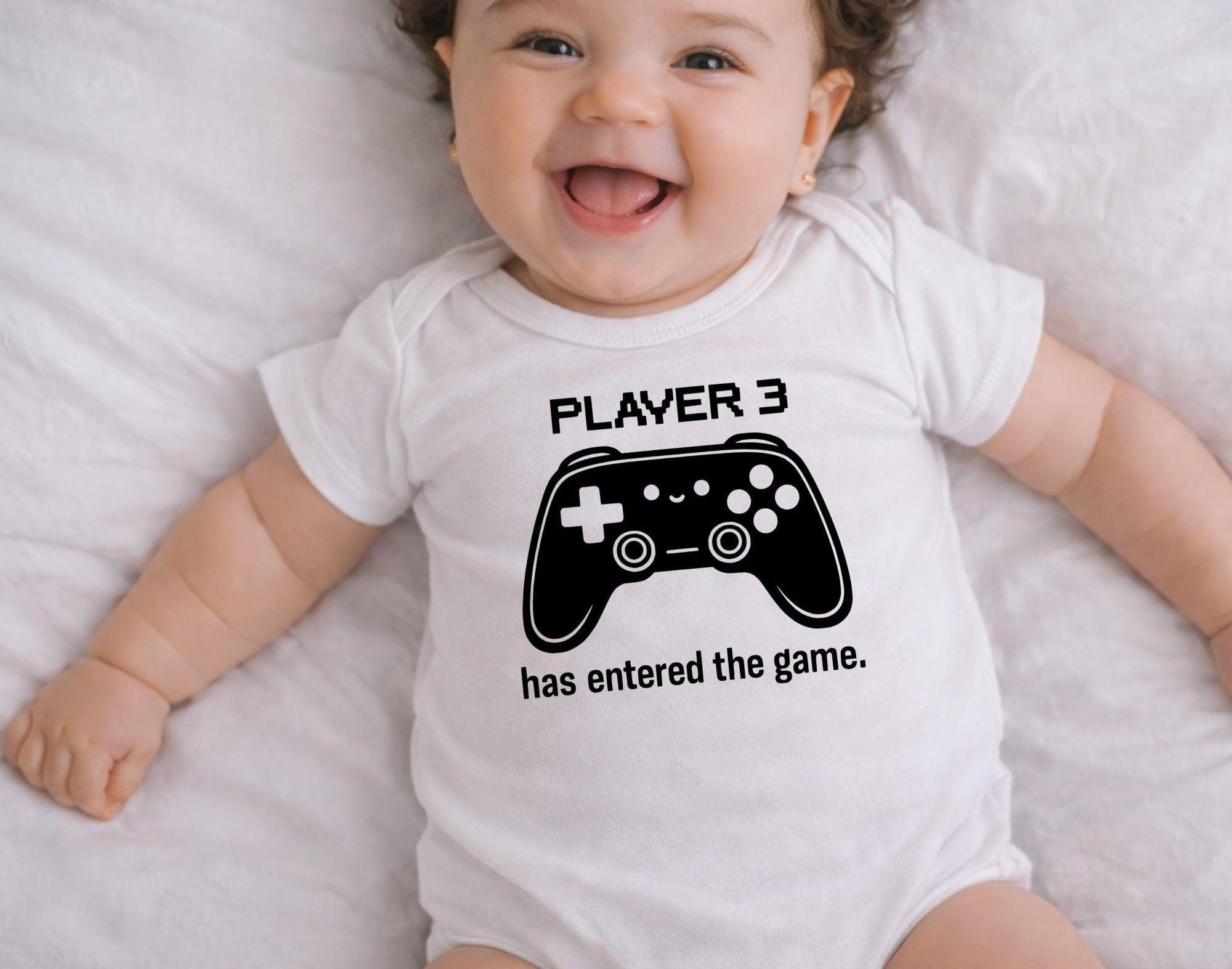 Player 3 Baby Bodysuit