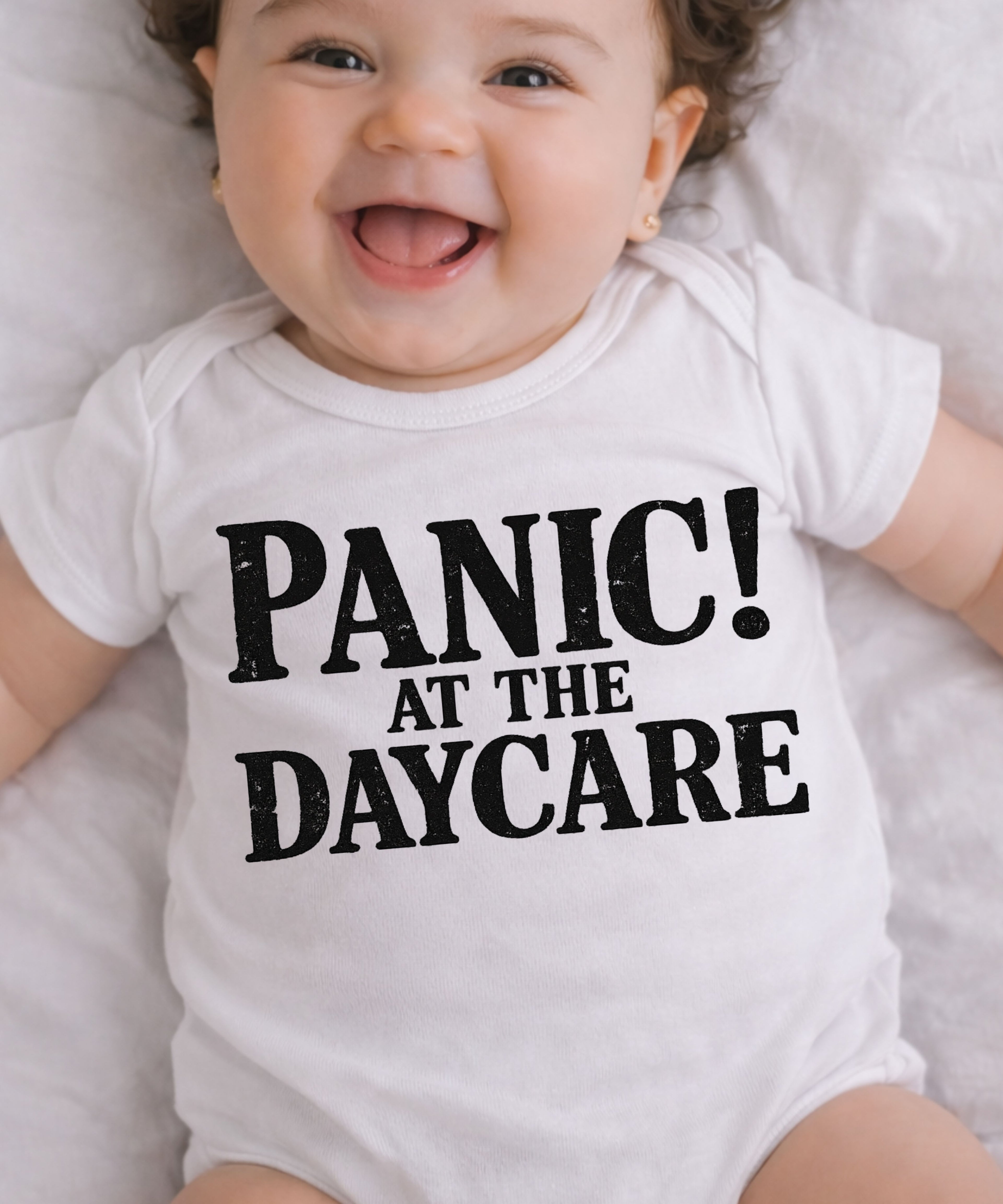 Panic At The Daycare Baby Bodysuit