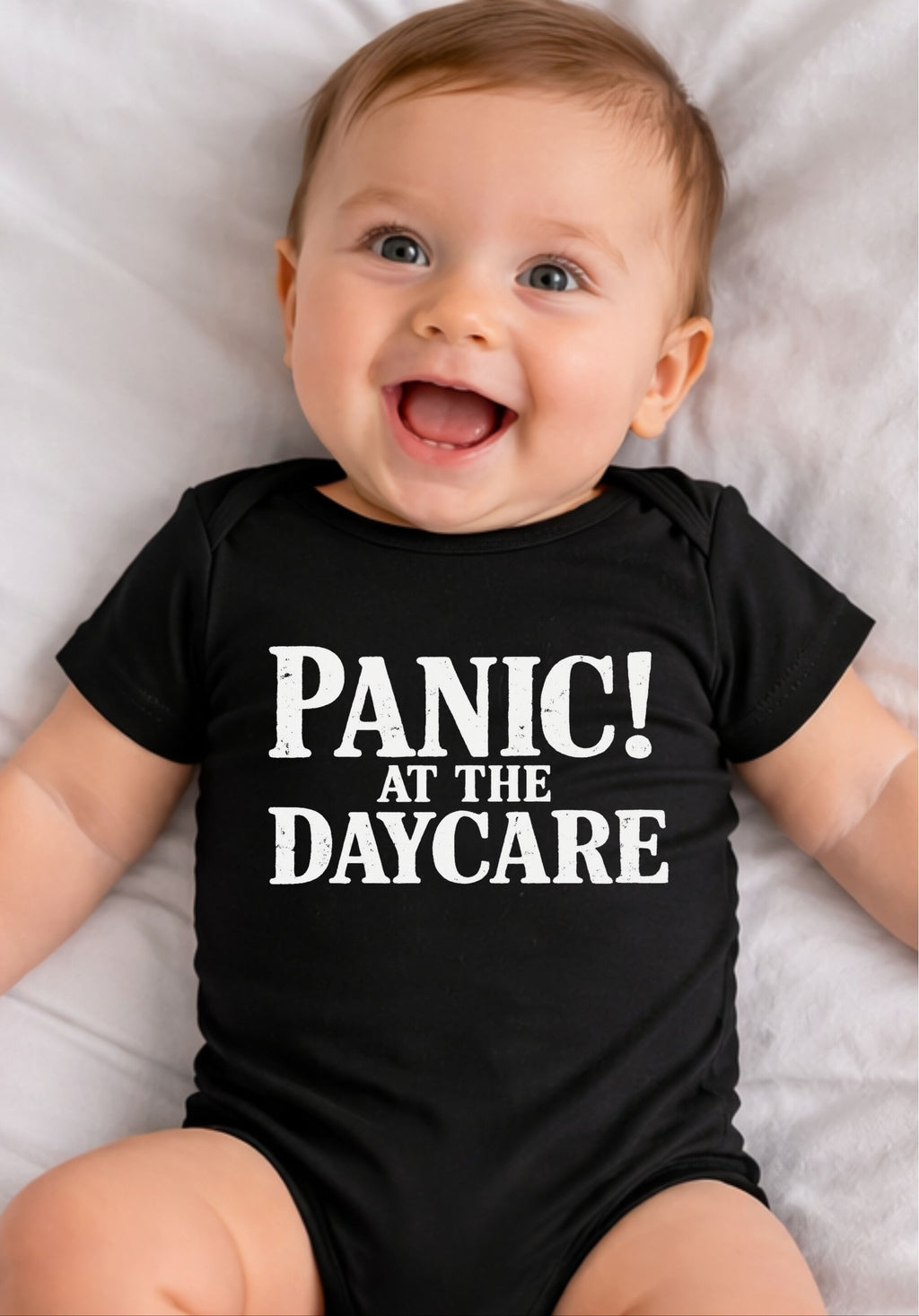 Panic At The Daycare Baby Bodysuit