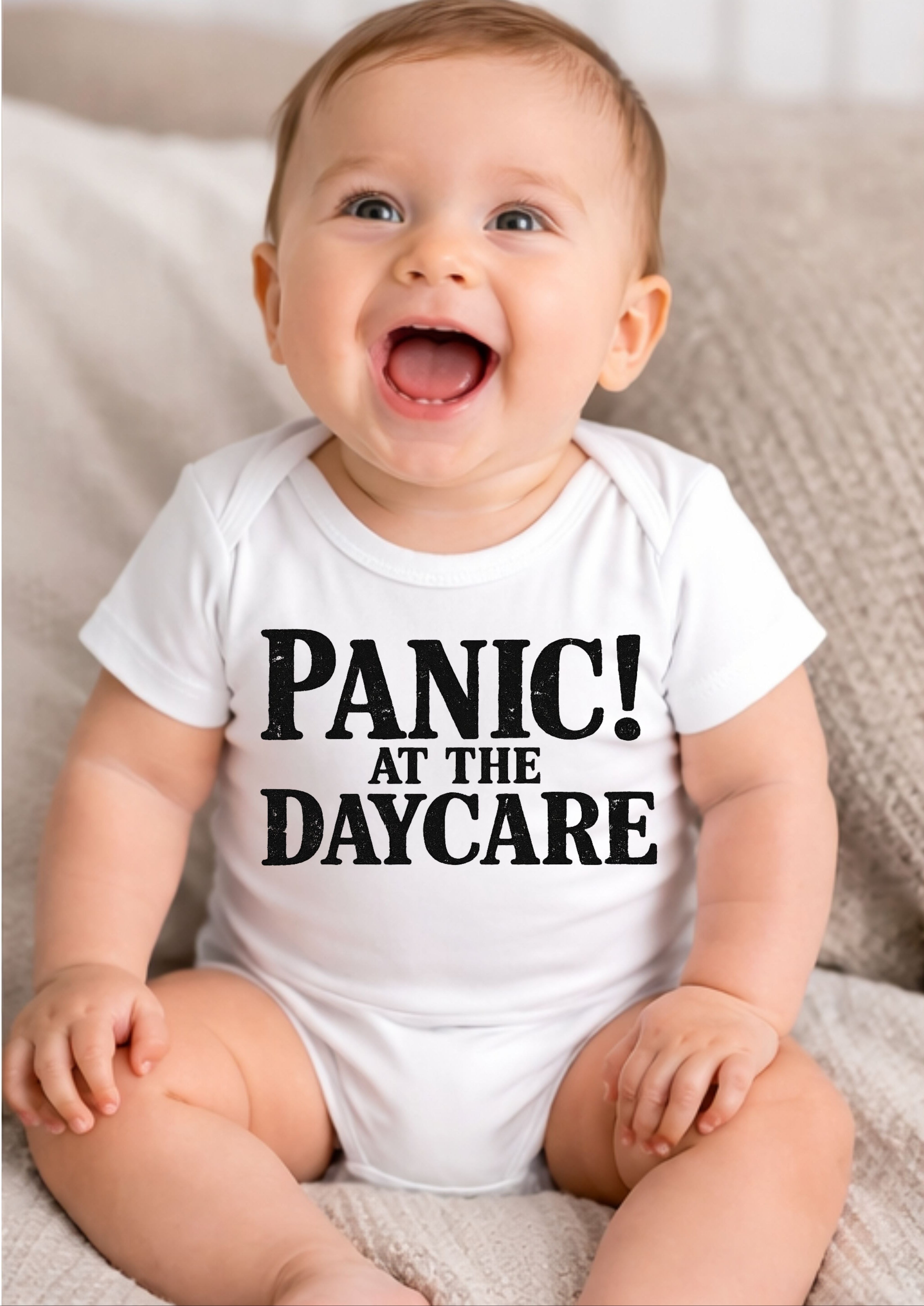 Panic At The Daycare Baby Bodysuit