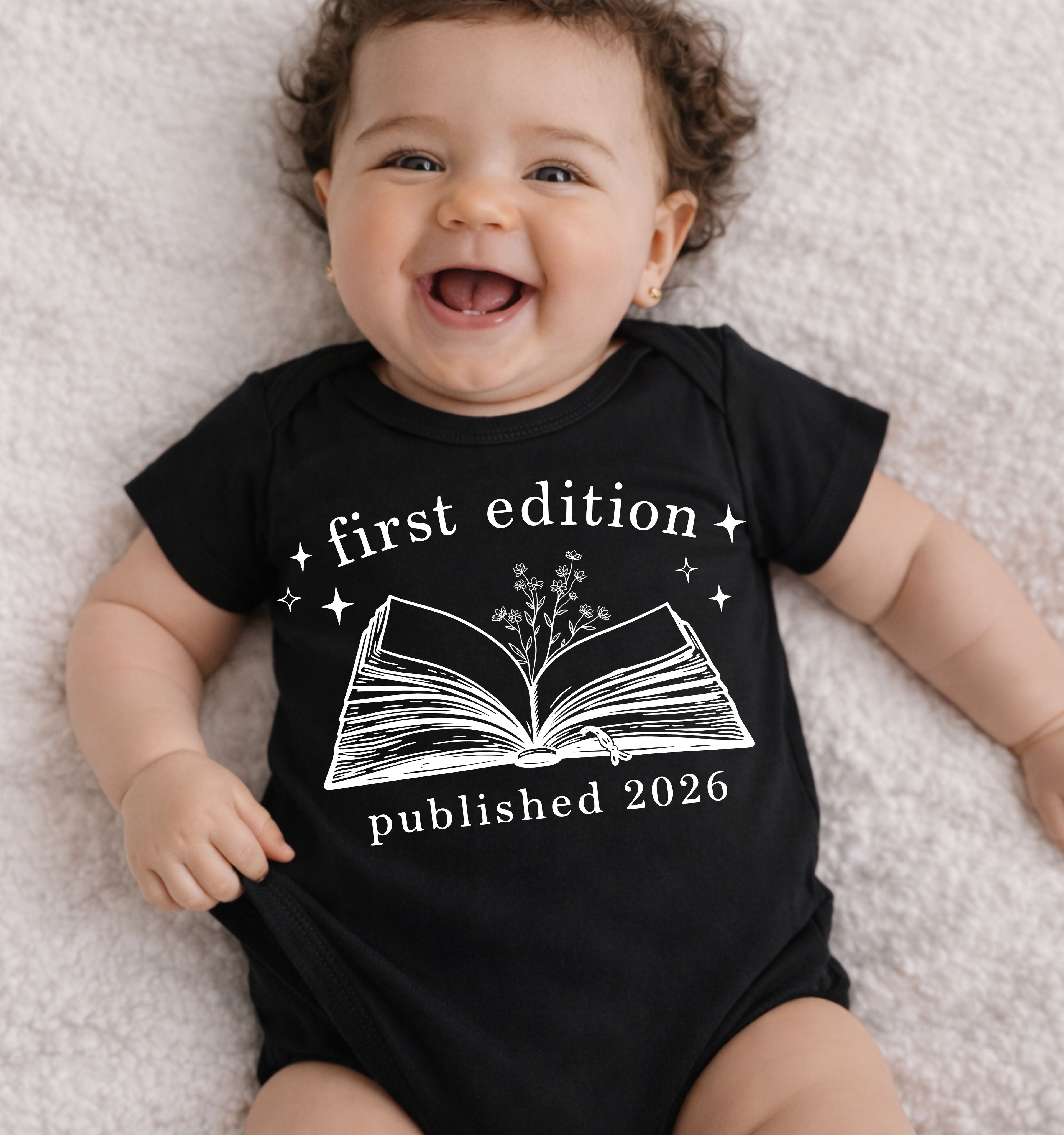 First Edition Baby Bodysuit