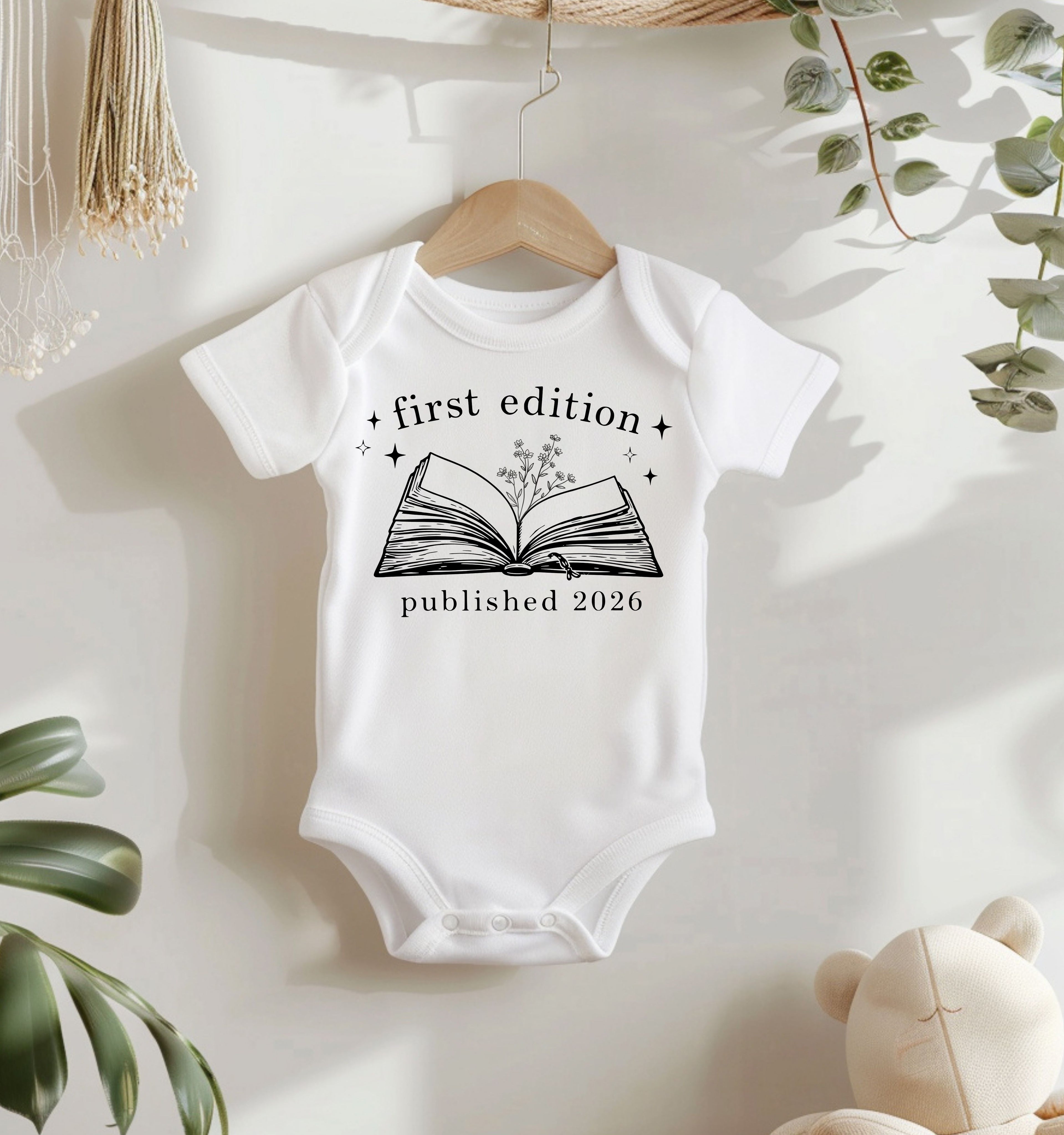First Edition Baby Bodysuit